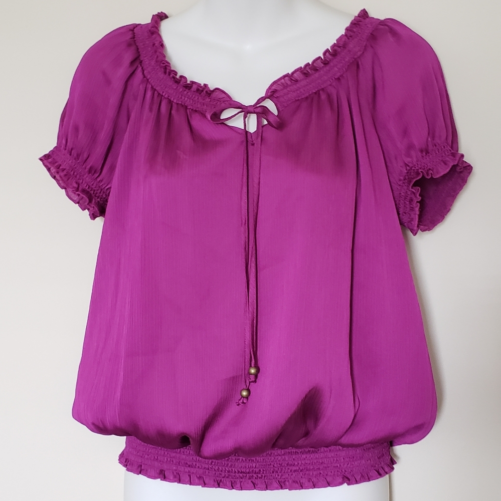 APT 9 plum blouse SP